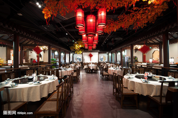 中式風(fēng)格餐廳 傳統(tǒng)與現(xiàn)代的完美融合