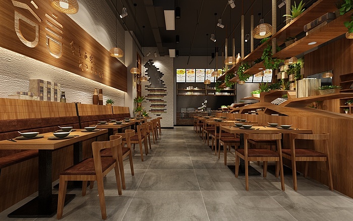 面館裝修效果圖 如何通過(guò)裝修設(shè)計(jì)提升生意興隆