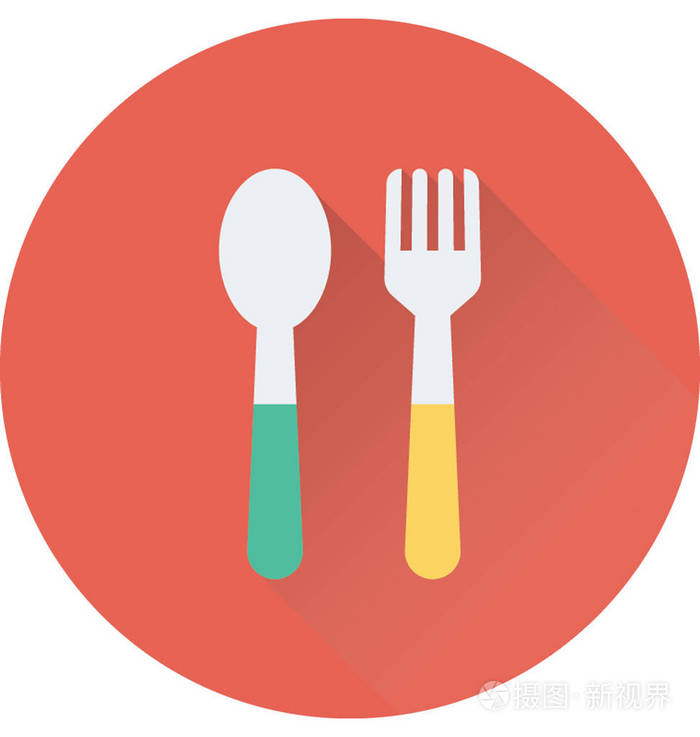 餐飲平面矢量圖標(biāo) 現(xiàn)代餐飲視覺語言的靈魂