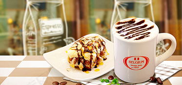 夏日清涼之旅 唯美雪糕甜點(diǎn)海報(bào)背景，盡在千庫網(wǎng)免費(fèi)下載